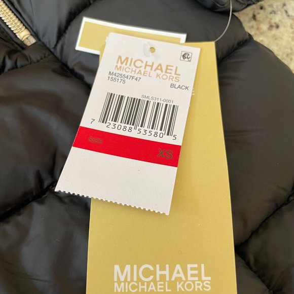 Faux Fur Longline Puffer Jacket  MICHAEL Michael Kors - Picture 5 of 6